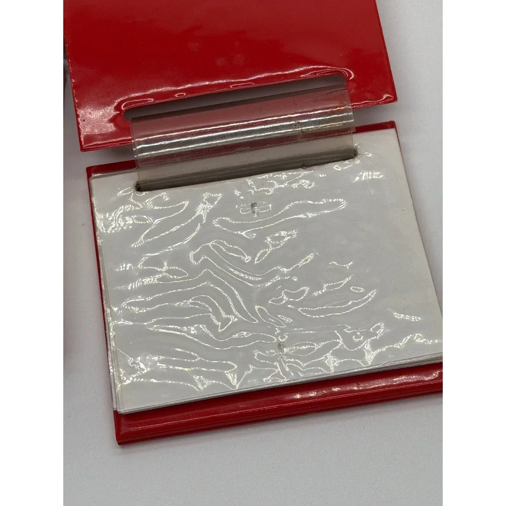 Vintage ANCO Baseball Card Holder Lot of 3 Red Yellow Vinyl 100 Card Capacity‎